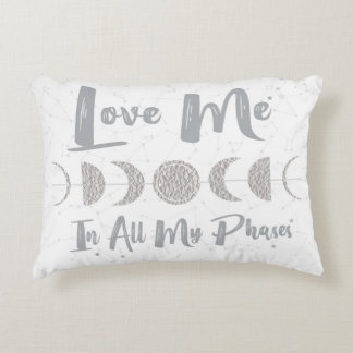 Moon Phases Love Decorative Cushion