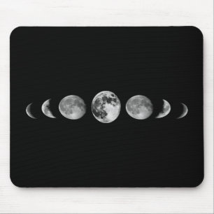 Moon Phases Mouse Pad