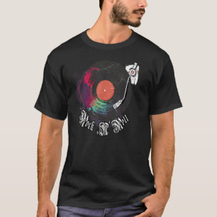 Moon Phases Mystic Tattoo Goth Goa Spiritual Anarc T-Shirt
