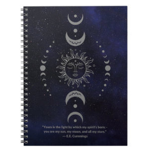 Moon Phases Notebook