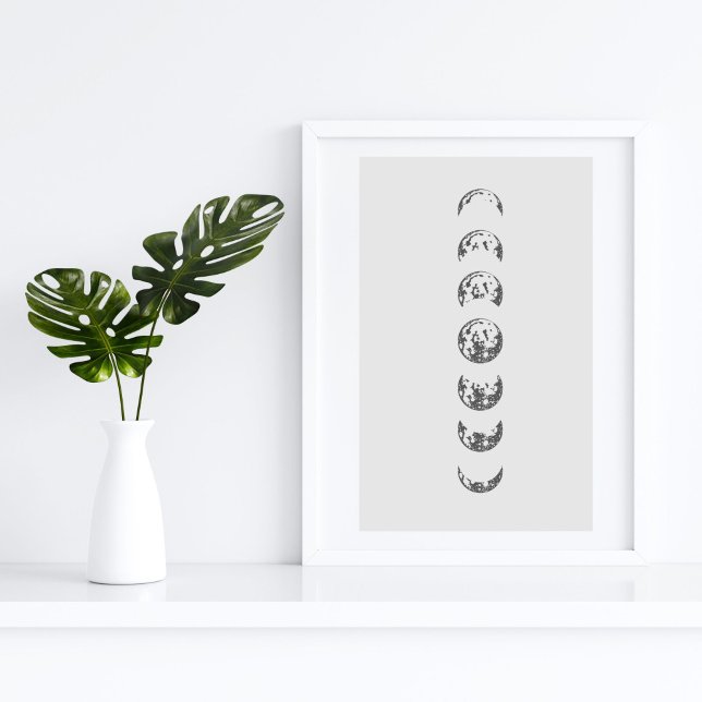 Moon Phases Wall Art (Creator Uploaded)