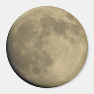 Moon Photograph Magnet