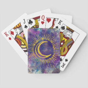"Moon" Playing Cards (Gold-Etc)