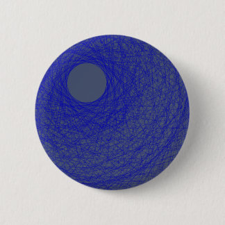 moon please forget to fall down to the blue ocean 6 cm round badge