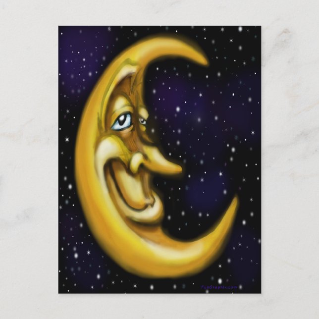 Moon Postcard (Front)