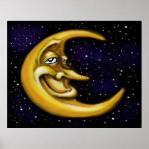 Moon Poster