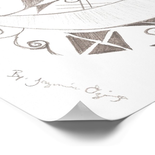 Moon Poster (Corner)