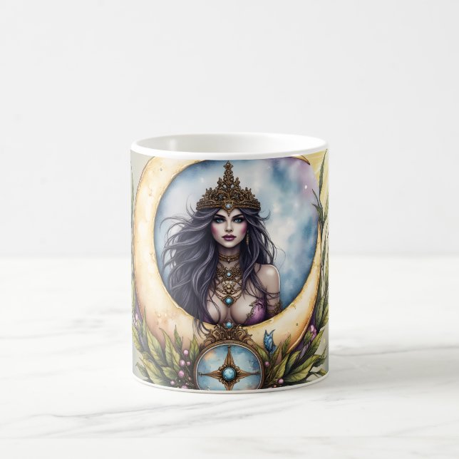 Moon Priestess – Keeper of the Celestial Balance.  Coffee Mug (Center)