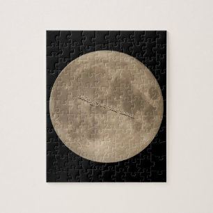 Moon Puzzle Personalised Full Moon Puzzles