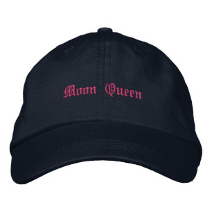 Moon Queen Shine Under Your Own Light Motivational Embroidered Hat
