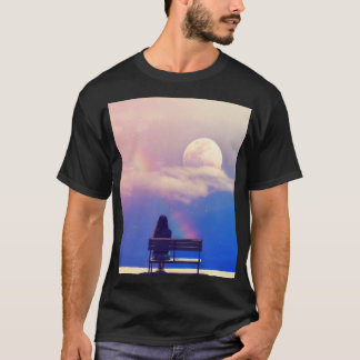 Moon Rainbow: Pastel Sky Beauty. T-Shirt