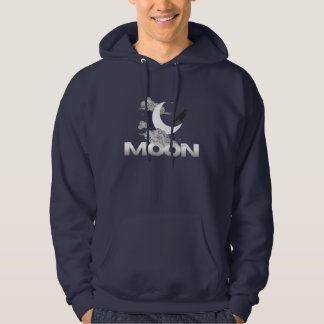 Moon raven gothic dark aesthetic t-shirt hoodie
