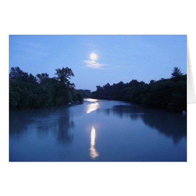 Moon Rise Card (Front Horizontal)