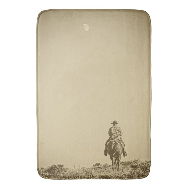 Moon Rise Ride Bathmat (Front Vertical)