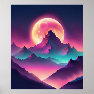 moon rising poster