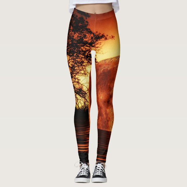 Moon River Falling Leggings (Front)