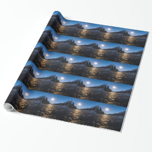 Moon River Wrapping Paper