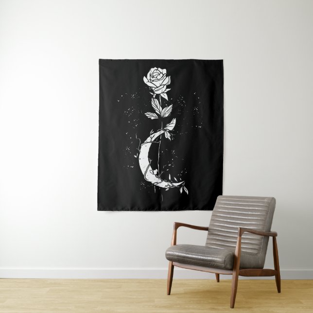 Moon Rose Tapestry (In Situ)