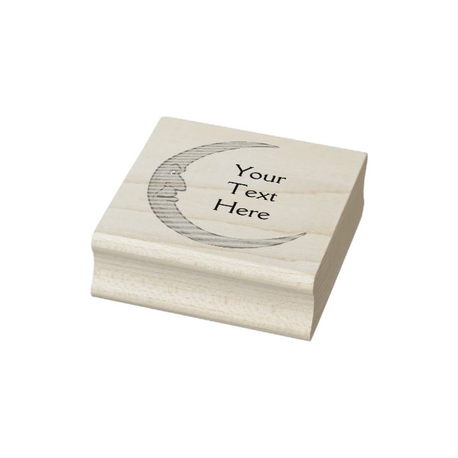 Moon Rubber Stamp (Stamp)