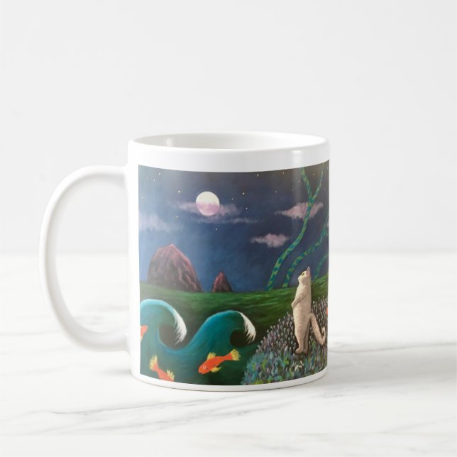Moon Salute Coffee Mug (Left)