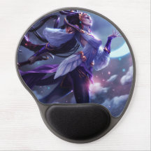 Moon Scorn Gaming Gel Mousepad | Assassin Design