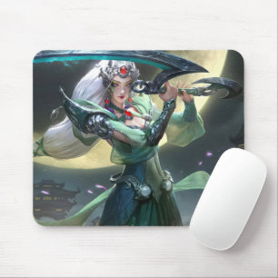 Moon Scorn Gaming Mousepad   Night Warrior theme