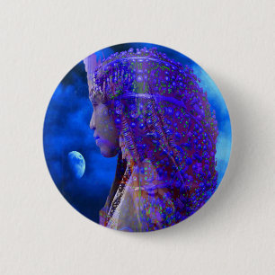Moon Shadow 6 Cm Round Badge