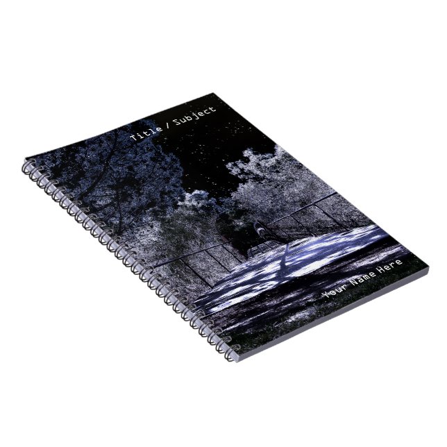 Moon Shadows -  Notebook (Right Side)