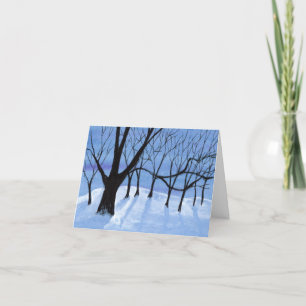 Moon Shadows Thank You Card