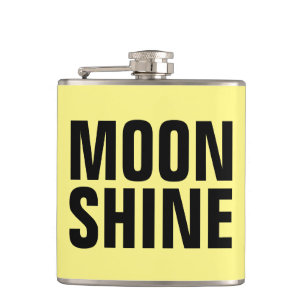 MOON SHINE FUNNY FLASK