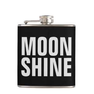 MOON SHINE FUNNY FLASK