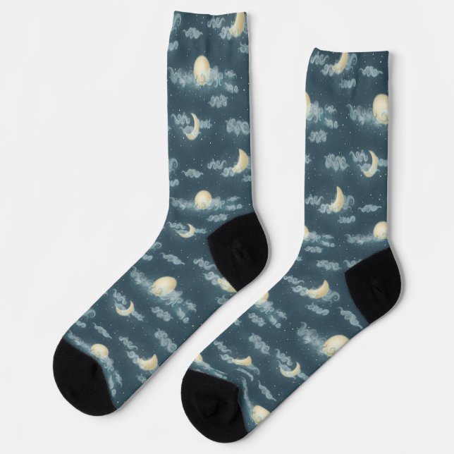 Moon Socks (Left)