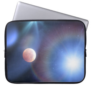 Moon Space Art Laptop Sleeve Cover