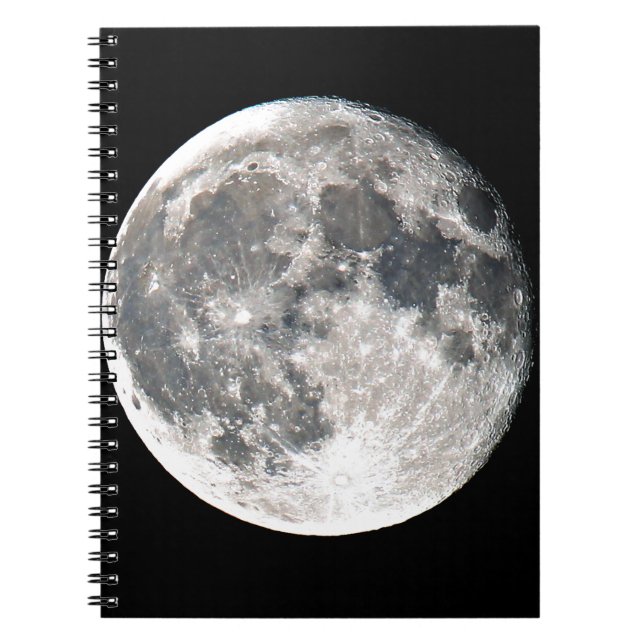 Moon Spiral Notebook (Front)