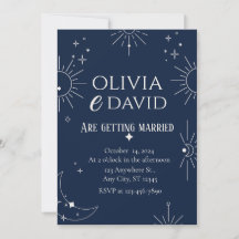 Moon & Stars Elegant Wedding 