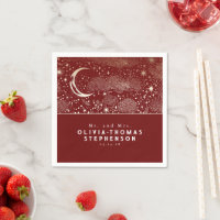 Moon Stars Night Sky Mystical Romantic