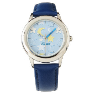 Moon & Stars Pattern Watch