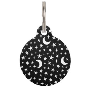 Moon & Stars Pet Tag