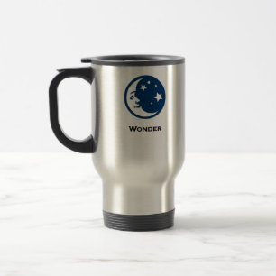 Moon Stars Wonder Travel Mug