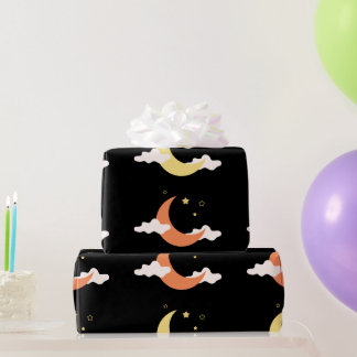 Moon & Stars Wrapping Paper