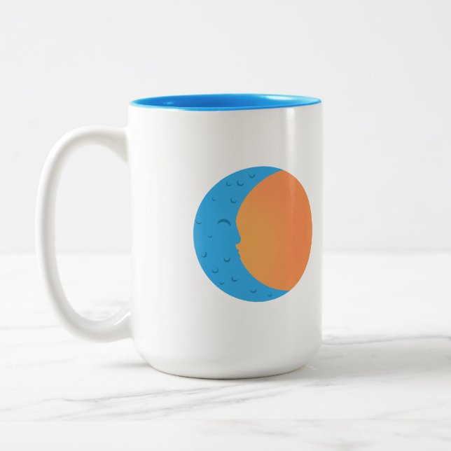 Moon & Sun PopArtCulture Mug (Left)