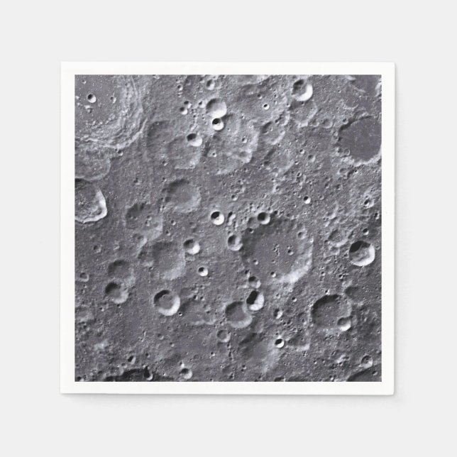 Moon surface napkin (Front)