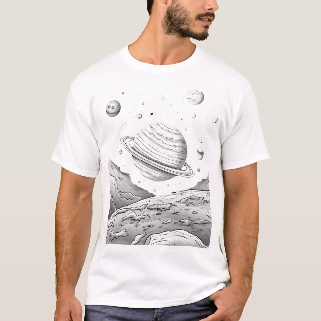 Moon  T-Shirt (Front)