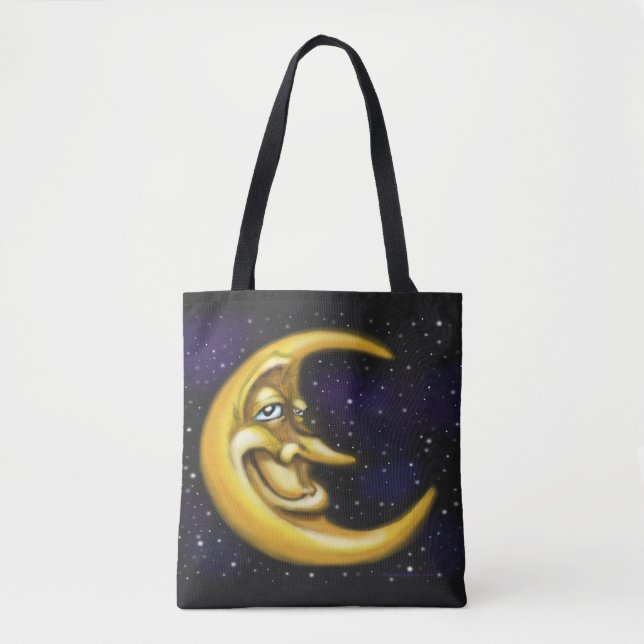 Moon Tote Bag (Front)