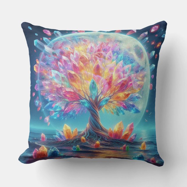 Moon Tree Cushion (Front)