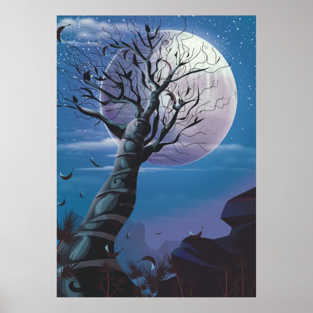 Moon Tree Poster (Front)