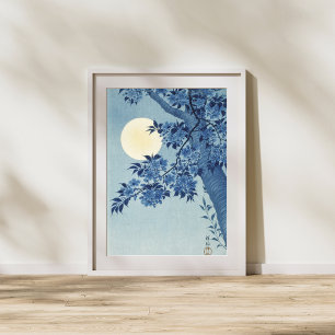 Moon Tree Vintage Wall Art