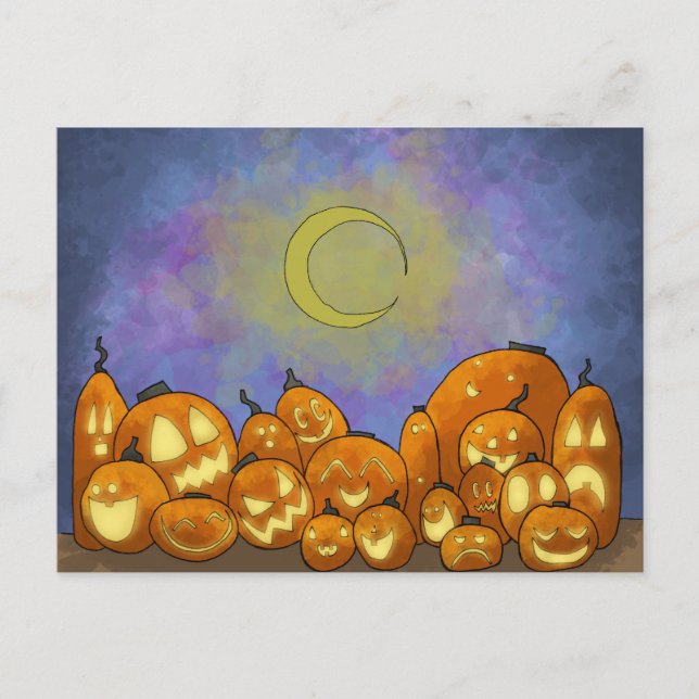 Moon Viewing Party Postcard (Front)