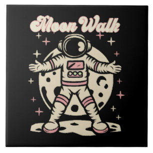 Moon Walk Astronout Tile