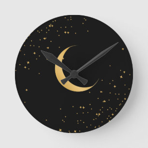 Moon Wall Clock